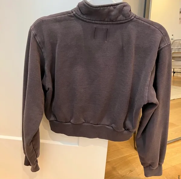 TNA Cozy Fleece cropped Sweatshirt - Image 4