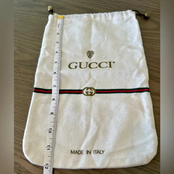 Authentic Vintage Gucci Dust Bag - Image 8