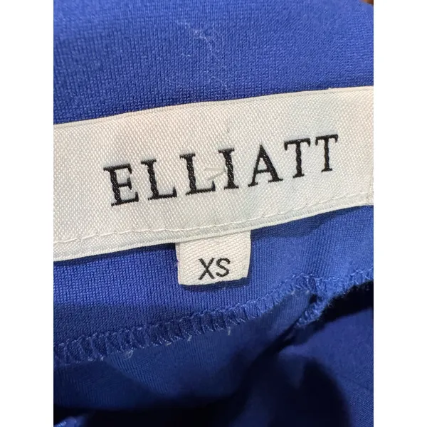 Elliatt Addilyn Bodycon Midi Dress Cobalt Blue Square Neck Chic size XS - Image 3