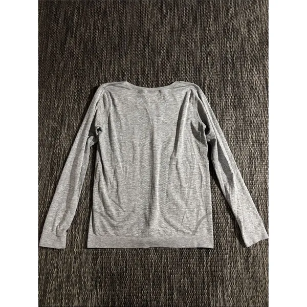 Lululemon Swiftly Tech Long Sleeve Breeze *Relaxed Fit Slate White Size 8 - Image 2