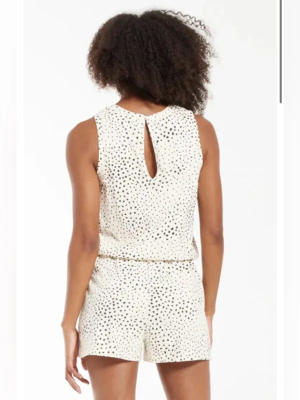 Z Supply‎ Adira Dot Cotton Romper NWT Size Small - Image 9