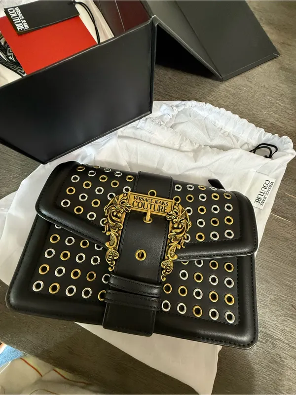 Versace Jeans Couture Baroque buckle Bag - Image 5