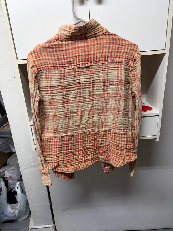 Free People Top Long Sleeve Button-Up - Image 6