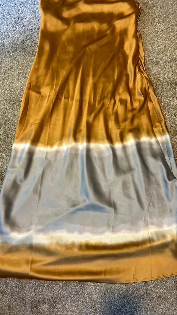 Satin Maxi Dress Size XL - Image 3