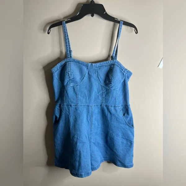 Derek heart size large denim jumper - Image 2