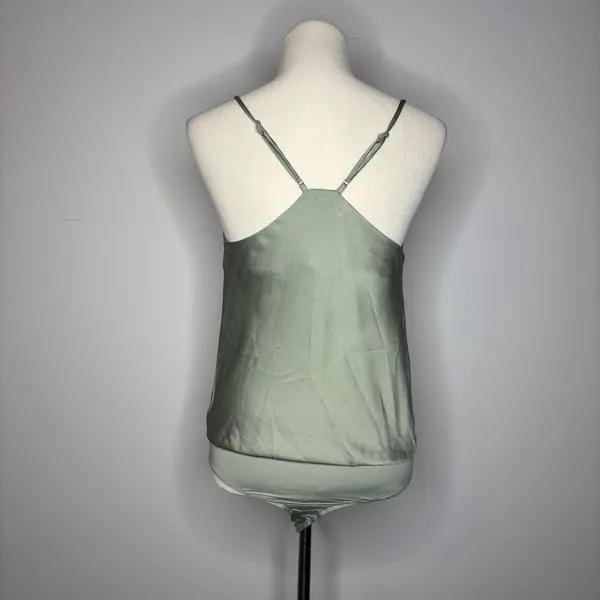 ASTR the Label- Green Cowl Neck Bodysuit - Image 2