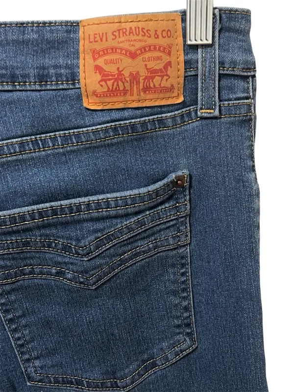 Levi’s 726 High-Rise Flare Split Hem Jeans 32 Everyone's a Winner Medium Wash - Image 7