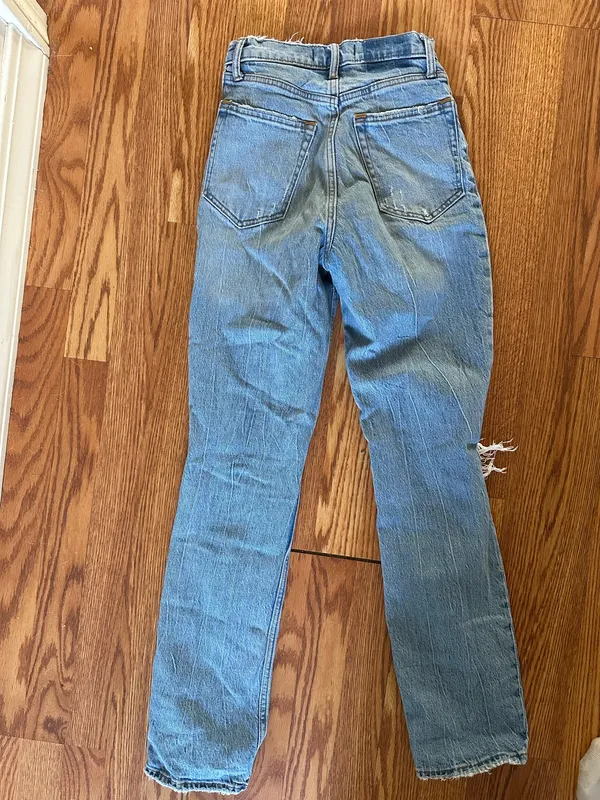 Abercrombie High-Rise Jeans 90s Straight Curve Love - Image 2