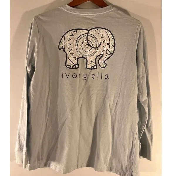 Ivory Ella light blue long sleeve - Image 2