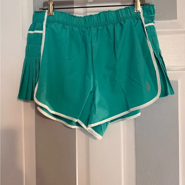 Free People Easy Tiger Athletic Shorts with White Trim - Image 2