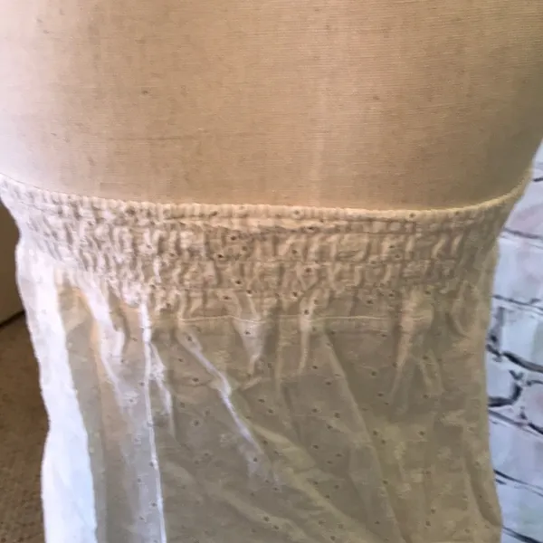 Honolua eyelet strapless tunic White - Image 5