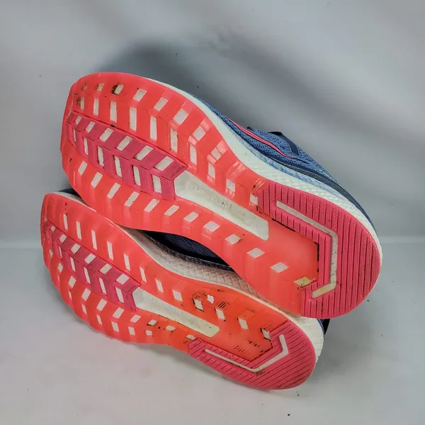 Saucony Triumph ISO 5 Running Shoes Womens 8.5 Blue Navy Coral EVERUN S10462-1 - Image 7