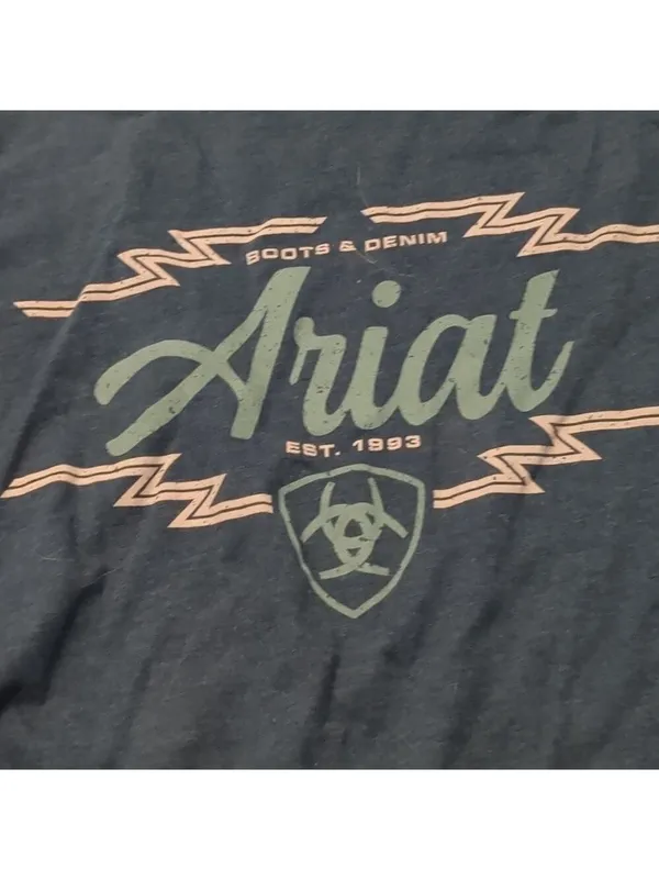 Ariat blue tee size large - Image 3