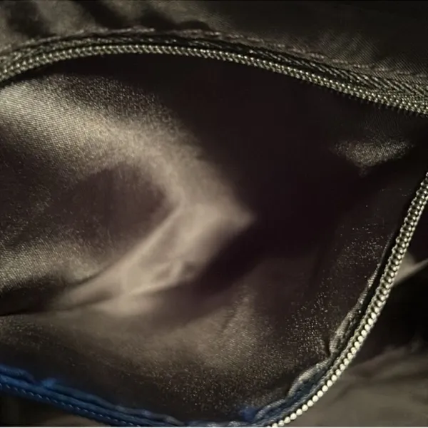 Prada Luna Rossa Unisex Black/Red Pouch - Image 3
