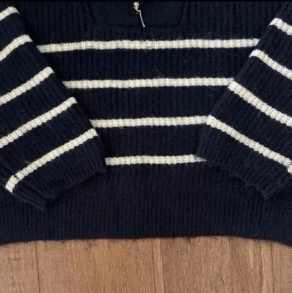 Abercrombie & Fitch Sweater Chunky Knit Size L - Image 4