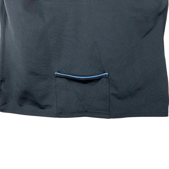 Pearl Izumi Cycling Tank Top Large Black‎ Mesh Shelf Bra Rear Pocket Athletic - Image 7