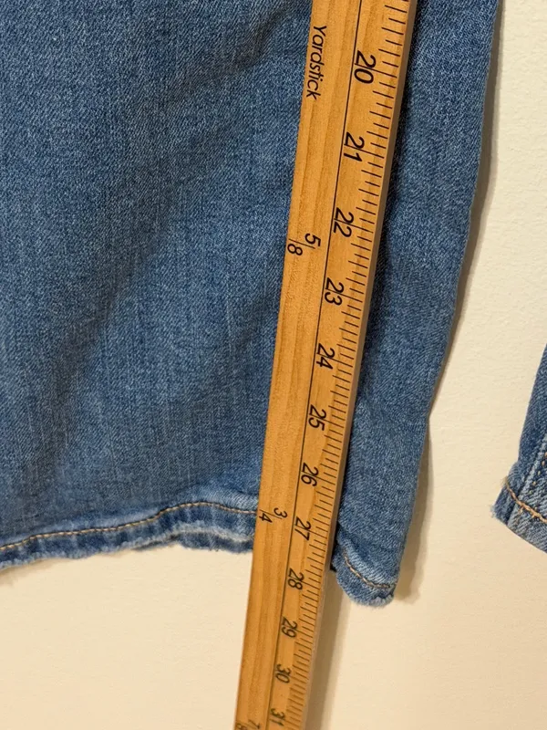 American Eagle Super High Rise Baggy Wide Leg Jeans Size 14 - Image 10