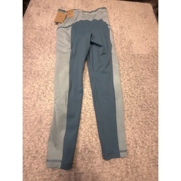 Nike Pro Womens Training Dri-FIT 7/8 Length Leggings Teal Grey Size M DX0063 NWT - Image 4