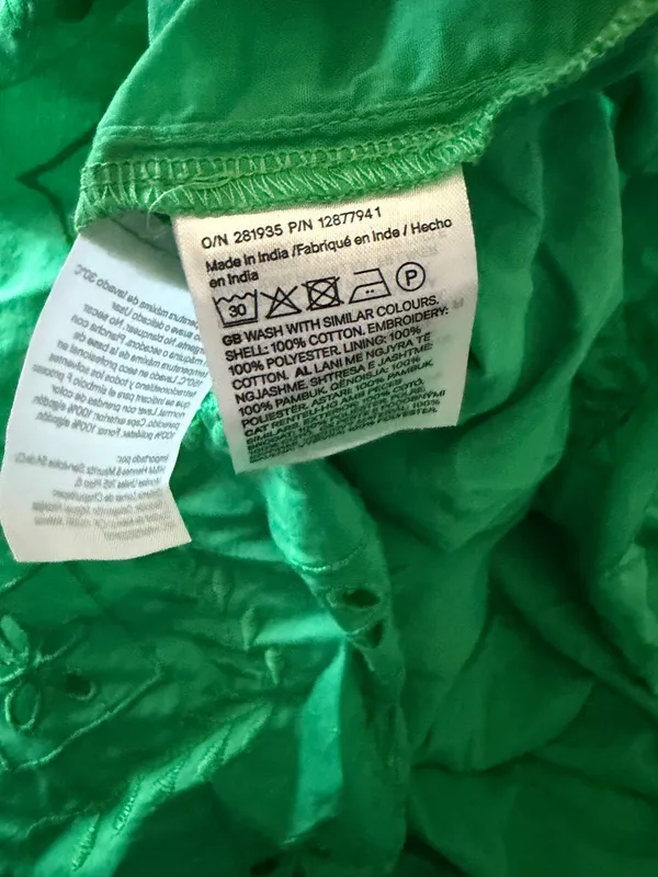 H&M Green Summer Dress - Image 5