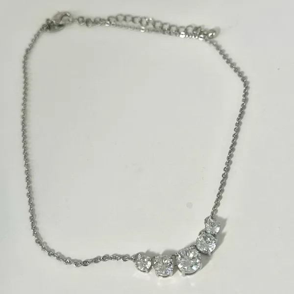 Charming Charlie rhinestone pendant necklace - Image 4