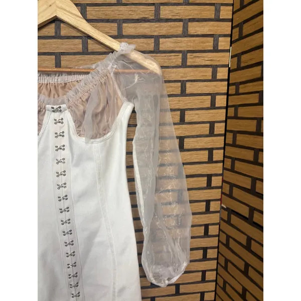 Princess Polly White Corset Style Dress‎ Size 6 - Image 5