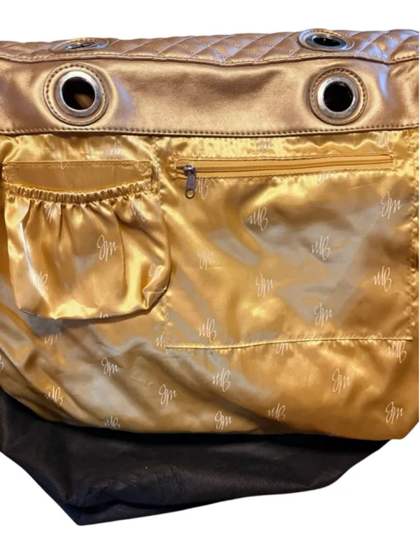 Joy Mangano Reversible Tote Bag One Size Silver and Gold - Image 3