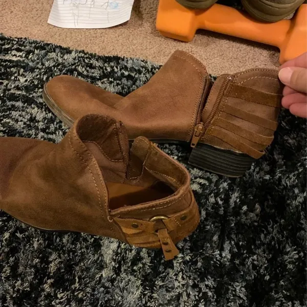 ‎Sugar booties 7.5 Brown - Image 5