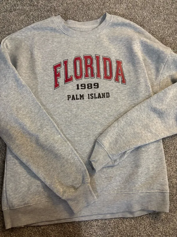 Vintage crewneck Gray - Image 2