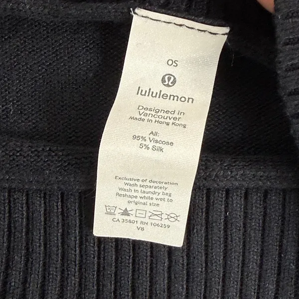 LULULEMON Forward Flow‎ Poncho Sweater OS - Image 2