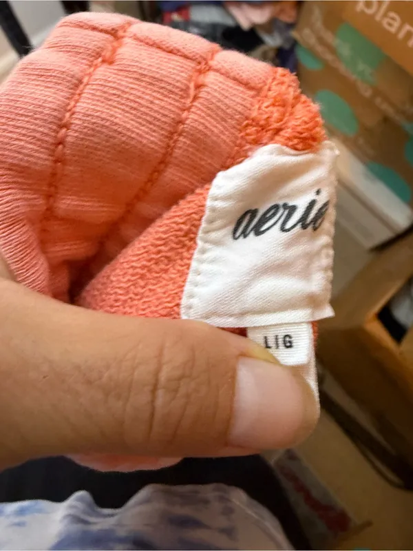 Aerie Coral Sweat Shorts - Image 5