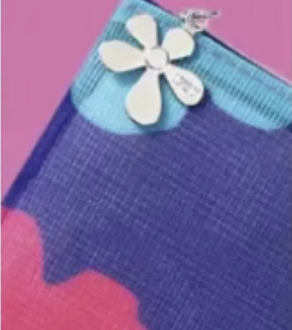 IPSY Glam Purple & Floral Mesh Cosmetic Bags - Image 6