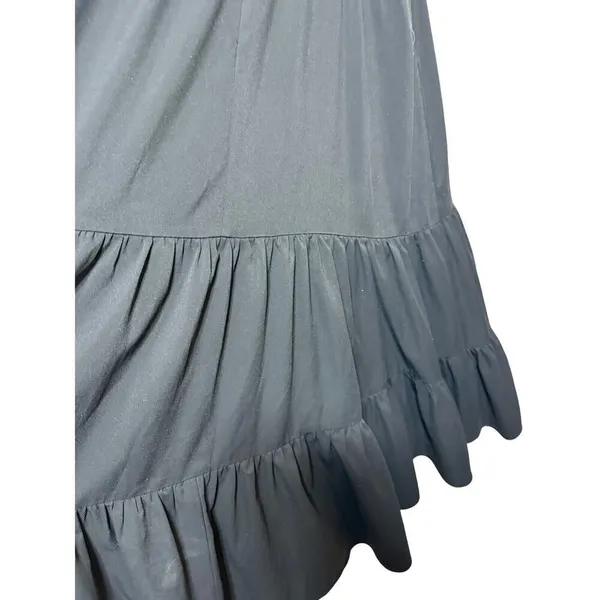 Amanda Uprichard Mitzi Tiered Midi LBD Dress Sz. XS - Image 8