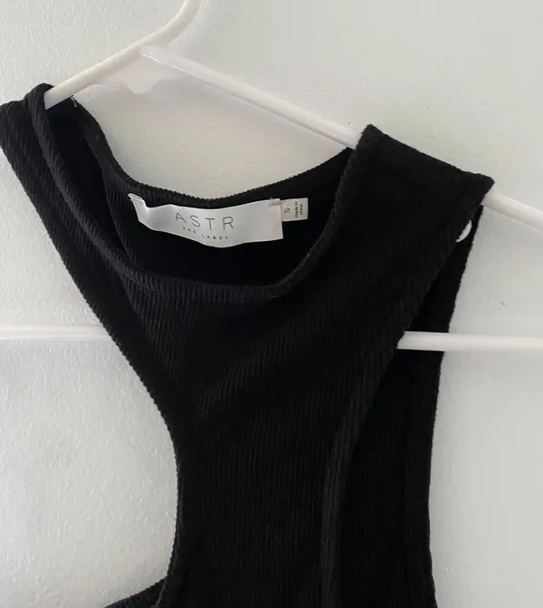 the label black cut out bodysuit - Image 2