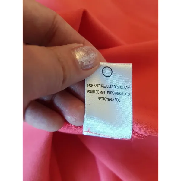Halston Heritage Womens Dress Fit & Flare Sleeveless Summer Fall Wedding Sz 4 - Image 11