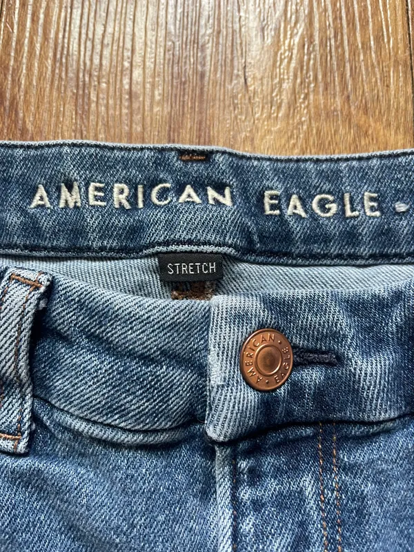 American Eagle Outfitters Ripped Jeans - Image 3