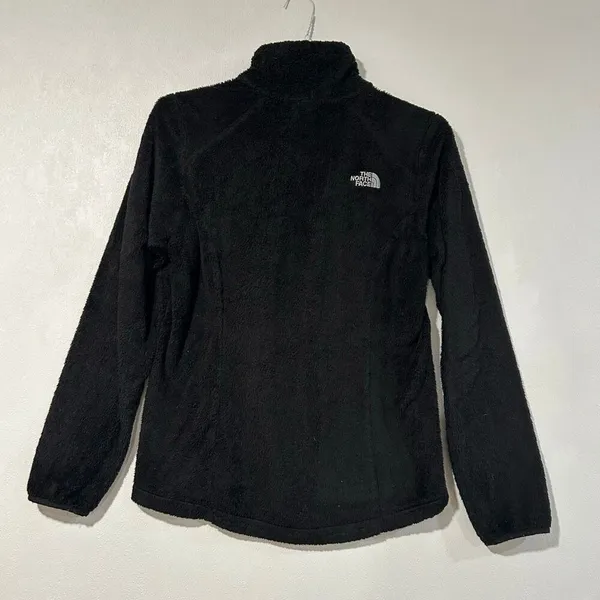 The North Face Women’s Small Black Full Zip Fleece Jacket Soft Cozy Outdoor - Image 2