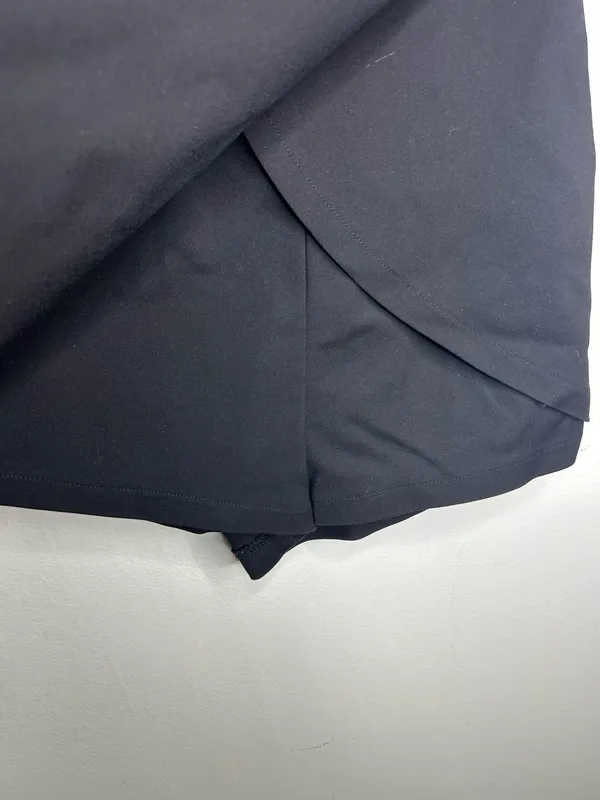 Princess Polly Strapless Envelope Skort Romper Black, Size XS/EU 6 - Image 4