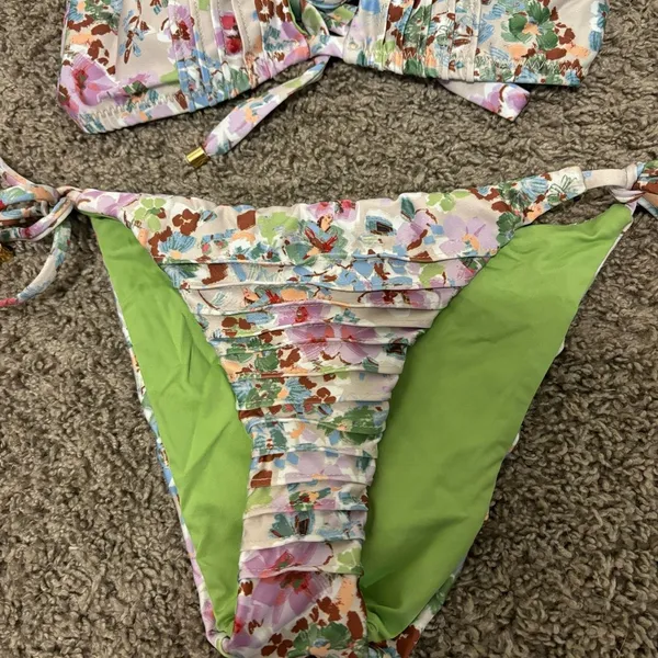 Isabella Rose Bikini Set Green - Image 4
