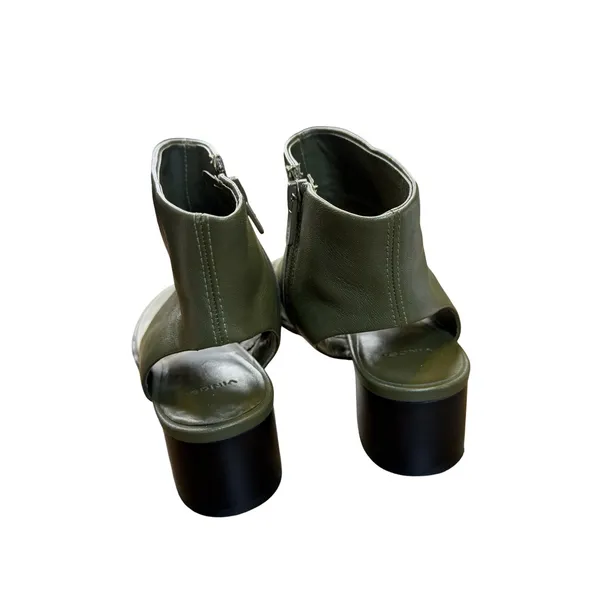 ✨ Vince Ada Leather‎ Toe-Ring Block Heel Sandals 7.5M ✨ - Image 4
