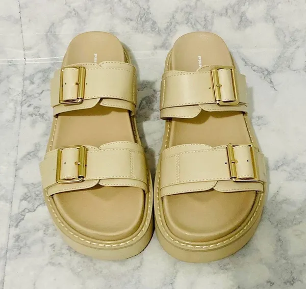 Cream Ma Belle Sandals - Image 3