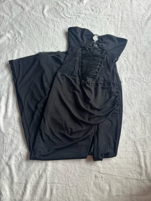 Outcast Clothing Riana Maxi Dress Black - Image 6