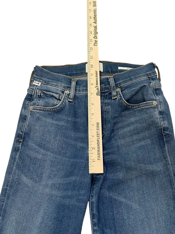 Citizens Of Humanity Emanuelle Blue Bootcut Jeans - Image 3