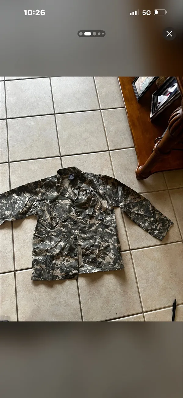 Army combat shirt Green Size XL - Image 2
