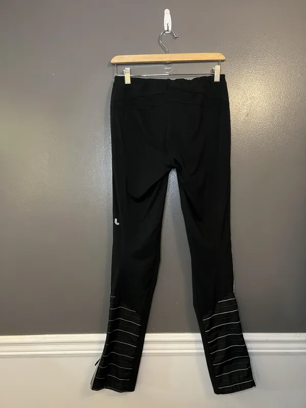 Lole Pants Womens Small Black Softshell Ski Snow Zip Leg Athletic Outdoor - Image 5
