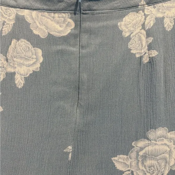 NWT Sadie & Sage Light Blue Faux Wrap Skirt - Image 6