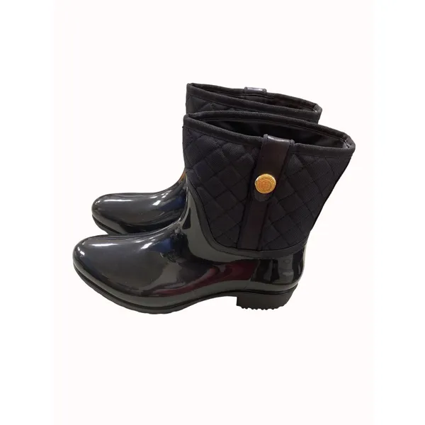 Tommy Hillfiger women black rain boots size 10M SKU 1293 - Image 3