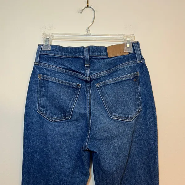 Madewell Jeans The Perfect Vintage Flare‎ Dark Wash Denim Size 25 - Image 4