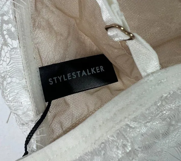 NWT STYLESTALKER Mellina Bra Lace White Size Medium M NEW - Image 10