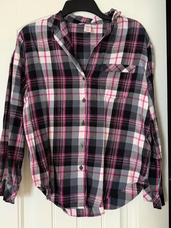 Victoria's Secret Pajama Set Plaid - Image 2