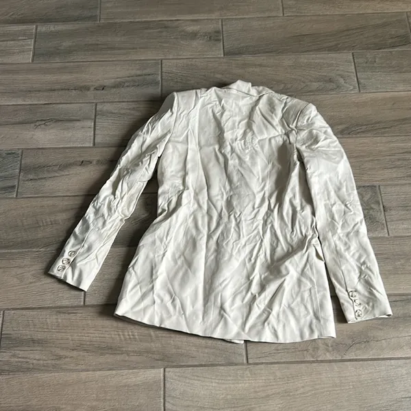Cream blazer with shoulder pads Size M - Image 4